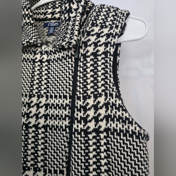 Chaps full zip sweater vest size small - Picture 6 of 16